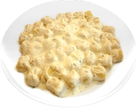Gnocchi with Four Cheeses